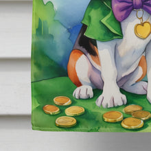 Load image into Gallery viewer, Beagle St Patrick's Day House Flag