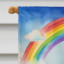 Load image into Gallery viewer, Bearded Collie St Patrick's Day House Flag