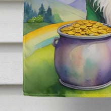 Load image into Gallery viewer, Bearded Collie St Patrick's Day House Flag