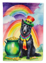 Load image into Gallery viewer, Belgian Sheepdog St Patrick's Day House Flag