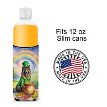 Load image into Gallery viewer, Belgian Tervuren St Patrick's Day Slim Can Huggers – Fun, Functional Drink Coolers for Every Occasion