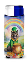 Load image into Gallery viewer, Belgian Tervuren St Patrick's Day Slim Can Huggers – Fun, Functional Drink Coolers for Every Occasion