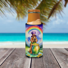 Load image into Gallery viewer, Bloodhound St Patrick's Day Slim Can Huggers – Fun, Functional Drink Coolers for Every Occasion