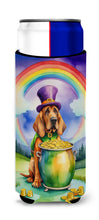 Load image into Gallery viewer, Bloodhound St Patrick's Day Slim Can Huggers – Fun, Functional Drink Coolers for Every Occasion