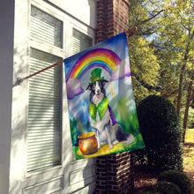 Load image into Gallery viewer, Borzoi St Patrick's Day House Flag