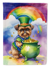 Load image into Gallery viewer, Brussels Griffon St Patrick's Day House Flag