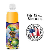 Load image into Gallery viewer, Brussels Griffon St Patrick's Day Slim Can Huggers – Fun, Functional Drink Coolers for Every Occasion