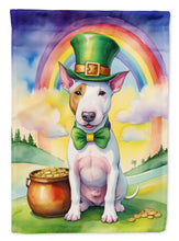 Load image into Gallery viewer, Bull Terrier St Patrick's Day House Flag
