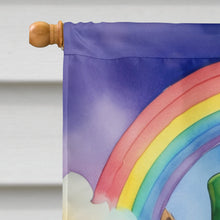 Load image into Gallery viewer, Cairn Terrier St Patrick's Day House Flag