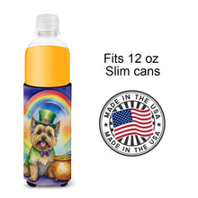Load image into Gallery viewer, Cairn Terrier St Patrick's Day Slim Can Huggers – Fun, Functional Drink Coolers for Every Occasion