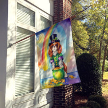 Load image into Gallery viewer, Cavalier Spaniel St Patrick's Day House Flag