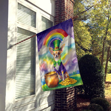 Load image into Gallery viewer, Chihuahua St Patrick's Day House Flag