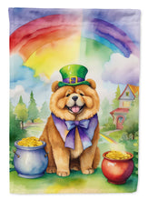 Load image into Gallery viewer, Chow Chow St Patrick's Day House Flag