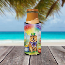 Load image into Gallery viewer, Chow Chow St Patrick's Day Slim Can Huggers – Fun, Functional Drink Coolers for Every Occasion
