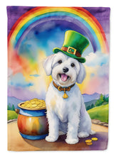 Load image into Gallery viewer, Coton de Tulear St Patrick's Day House Flag