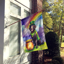 Load image into Gallery viewer, Curly-Coated Retriever St Patrick's Day House Flag