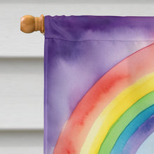 Load image into Gallery viewer, Dachshund St Patrick's Day House Flag