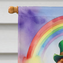 Load image into Gallery viewer, Dachshund St Patrick's Day House Flag
