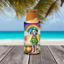 Load image into Gallery viewer, Dalmatian St Patrick's Day Slim Can Huggers – Fun, Functional Drink Coolers for Every Occasion