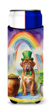 Load image into Gallery viewer, Dogue de Bordeaux St Patrick's Day Slim Can Huggers – Fun, Functional Drink Coolers for Every Occasion