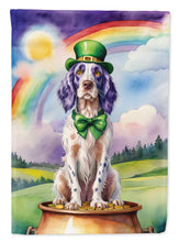 Load image into Gallery viewer, English Setter St Patrick's Day House Flag