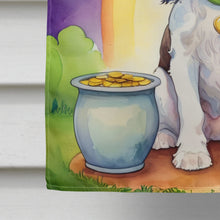 Load image into Gallery viewer, English Springer Spaniel St Patrick's Day House Flag