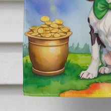 Load image into Gallery viewer, English Springer Spaniel St Patrick's Day House Flag