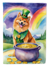 Load image into Gallery viewer, Finnish Spitz St Patrick's Day House Flag
