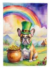 Load image into Gallery viewer, French Bulldog St Patrick's Day House Flag