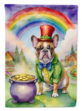 Load image into Gallery viewer, French Bulldog St Patrick's Day House Flag