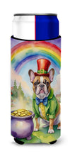 Load image into Gallery viewer, French Bulldog St Patrick's Day Slim Can Huggers – Fun, Functional Drink Coolers for Every Occasion