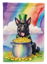 Load image into Gallery viewer, German Shepherd St Patrick's Day House Flag