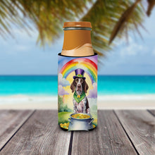 Load image into Gallery viewer, German Shorthaired Pointer St Patrick's Day Slim Can Huggers – Fun, Functional Drink Coolers for Every Occasion