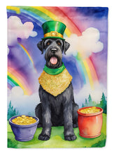 Load image into Gallery viewer, Giant Schnauzer St Patrick's Day House Flag