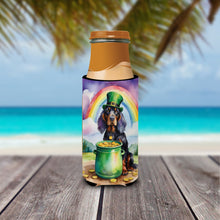 Load image into Gallery viewer, Gordon Setter St Patrick's Day Slim Can Huggers – Fun, Functional Drink Coolers for Every Occasion