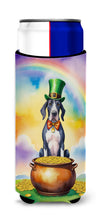 Load image into Gallery viewer, Great Dane St Patrick's Day Slim Can Huggers – Fun, Functional Drink Coolers for Every Occasion