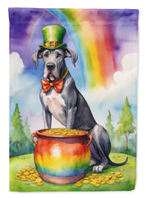 Load image into Gallery viewer, Great Dane St Patrick's Day House Flag