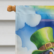 Load image into Gallery viewer, Greater Swiss Mountain Dog St Patrick's Day House Flag