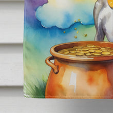 Load image into Gallery viewer, Greyhound St Patrick's Day House Flag