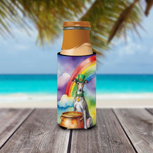 Load image into Gallery viewer, Greyhound St Patrick's Day Slim Can Huggers – Fun, Functional Drink Coolers for Every Occasion