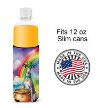 Load image into Gallery viewer, Greyhound St Patrick's Day Slim Can Huggers – Fun, Functional Drink Coolers for Every Occasion