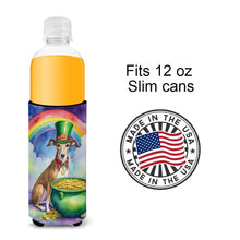 Load image into Gallery viewer, Greyhound St Patrick's Day Slim Can Huggers – Fun, Functional Drink Coolers for Every Occasion