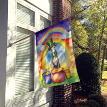 Load image into Gallery viewer, Greyhound St Patrick's Day House Flag
