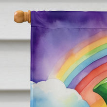 Load image into Gallery viewer, Greyhound St Patrick's Day House Flag
