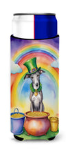 Load image into Gallery viewer, Greyhound St Patrick's Day Slim Can Huggers – Fun, Functional Drink Coolers for Every Occasion