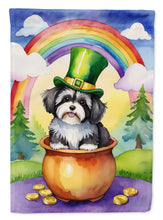 Load image into Gallery viewer, Havanese St Patrick's Day House Flag