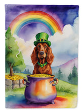 Load image into Gallery viewer, Irish Setter St Patrick's Day House Flag