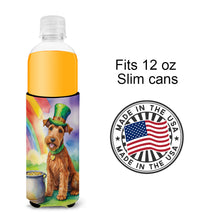 Load image into Gallery viewer, Irish Terrier St Patrick's Day Slim Can Huggers – Fun, Functional Drink Coolers for Every Occasion