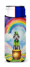 Load image into Gallery viewer, Irish Wolfhound St Patrick's Day Slim Can Huggers – Fun, Functional Drink Coolers for Every Occasion