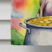Load image into Gallery viewer, Italian Greyhound St Patrick's Day House Flag